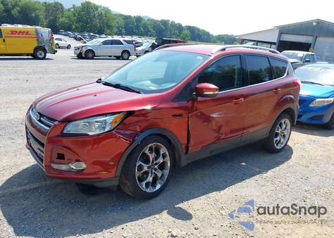 2016 Ford Escape Titanium from USA, damaged, VIN 1FMCU9J94GUC86887